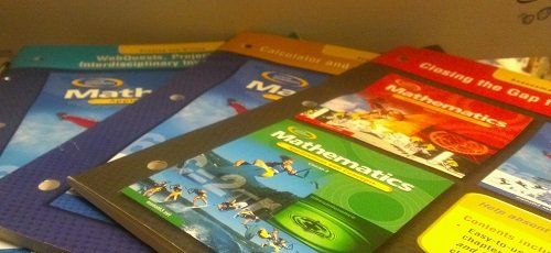 3 Volumes of Glencoe Mathematics Supplements: Calculator and Spreadsheet Masters -Course 2