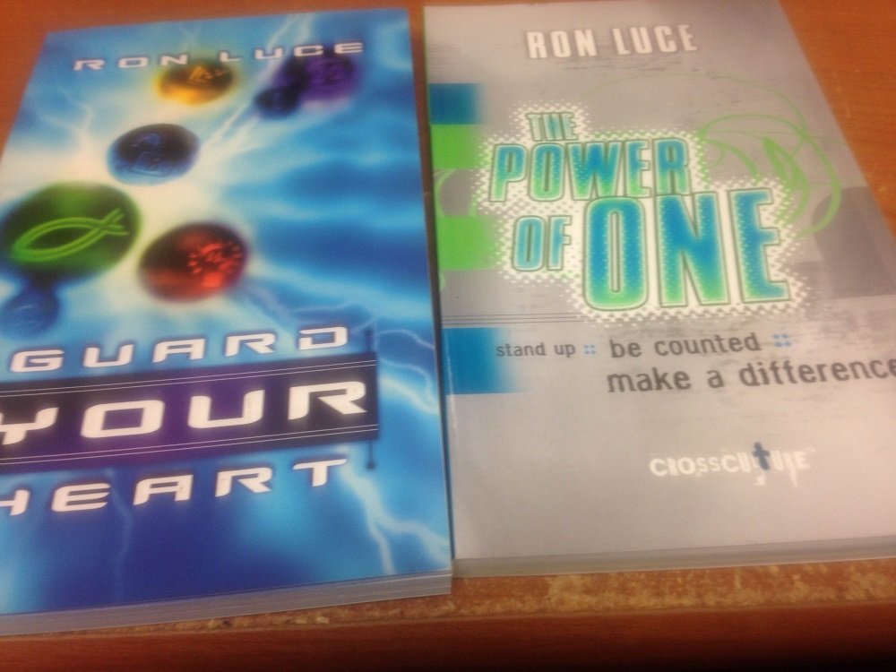 2 Volumes of Ron Luce Books: Guard Your Heart and the Power of One