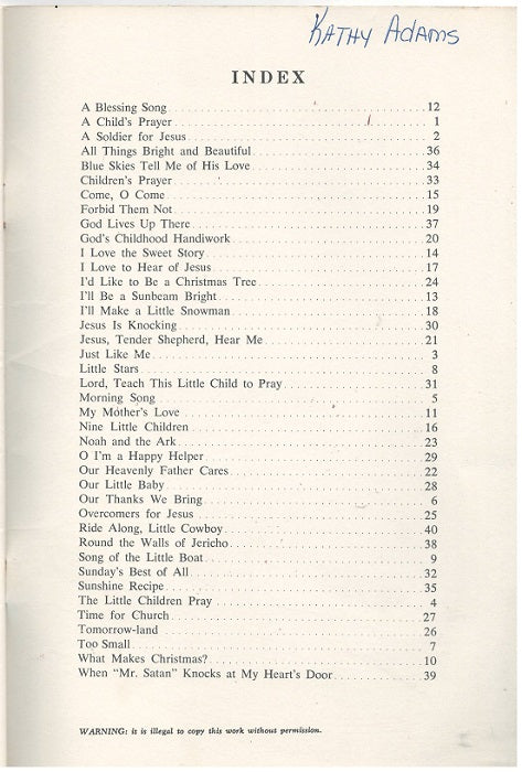 Simple Songs for Toddlers. Volume Three