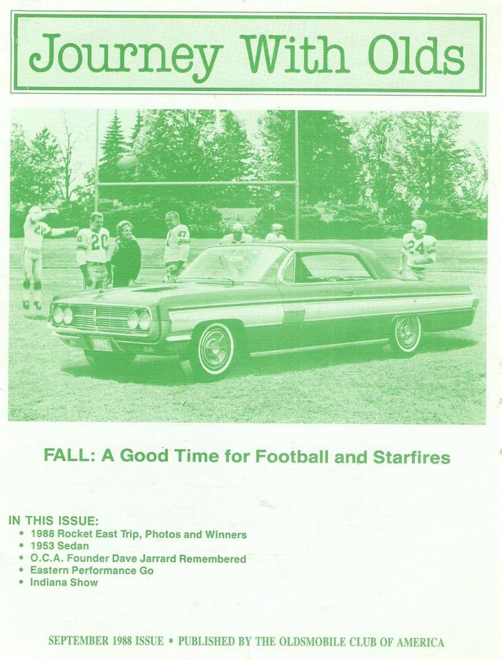 Journey With Olds... : Sept. '88
