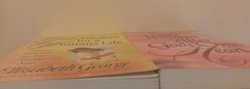 2 Volumes of Elizabeth George Christain Women's Books: Woman After God's Own Heart & God's Wisdom for A Woman's Life