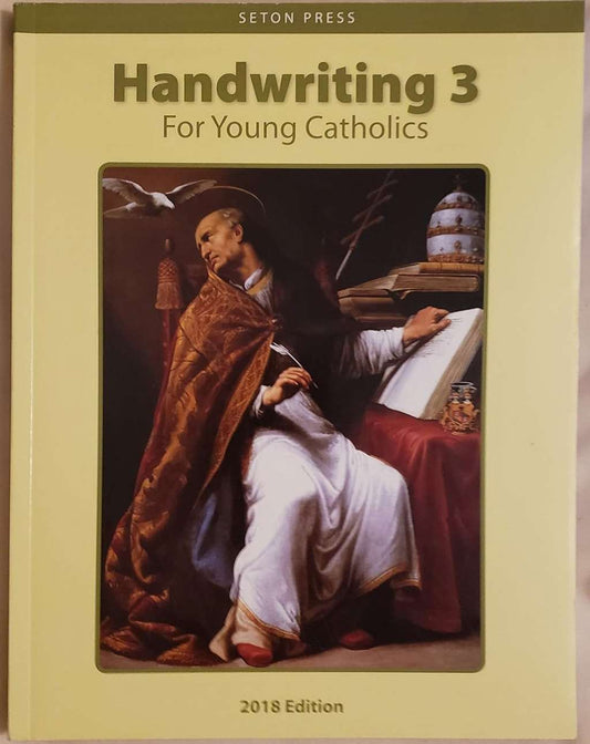 Handwriting 3 for Young Catholics (2018 Edition)