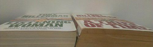 2 Volumes of Tony Hilerman Novels: Listening Woman & A Thief of Time