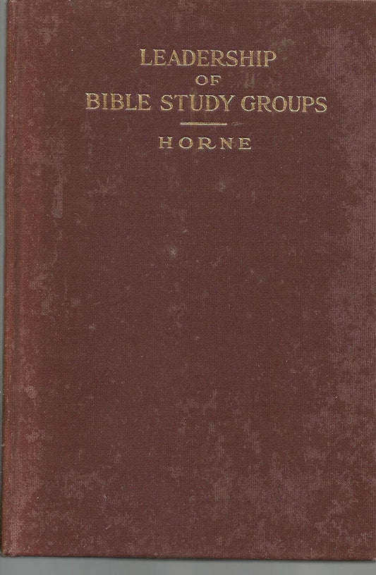 The leadership of Bible study groups