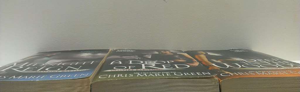 3 volumes of Chris Marie Green Vampire Babylon Series: Midnight Reign