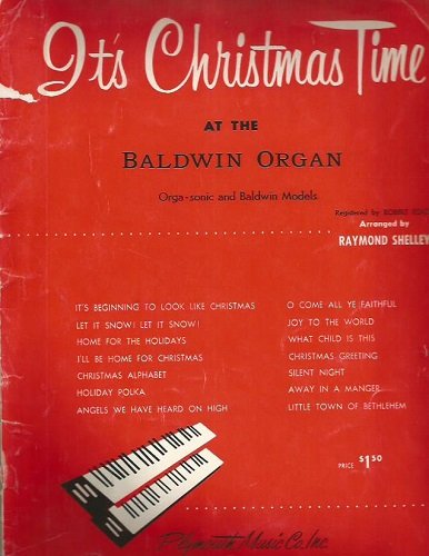 It's Christmas Time At the Baldwin Organ Orga-sonic and Baldwin Models