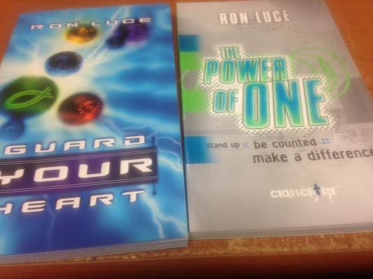 2 Volumes of Ron Luce Books: Guard Your Heart and the Power of One