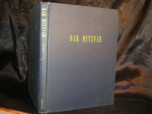 BAR MITZVAH -ABRAHAM I. KATSH REFERENCE RELIGION