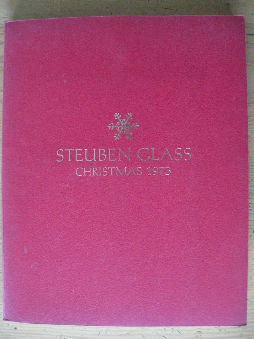 Steuben Glass Christmas 1973