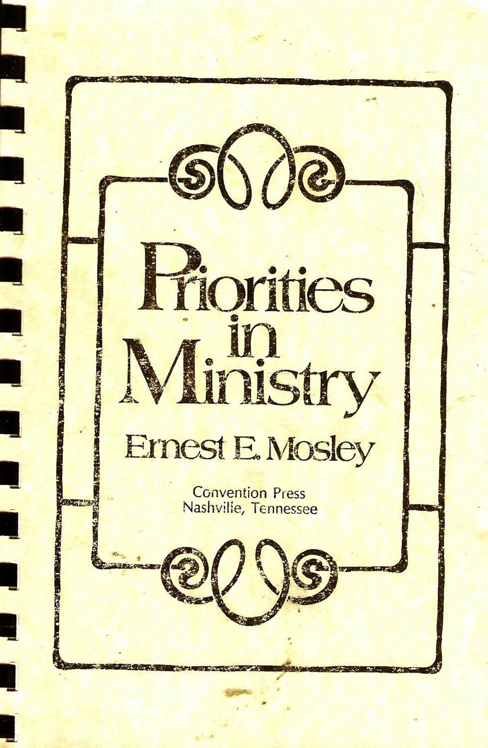 Priorities in Minstry