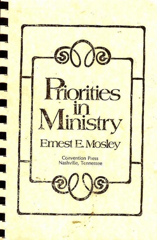 Priorities in Minstry