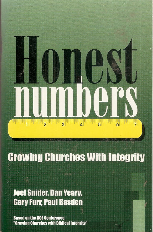 Honest Numbers: Growing Churches with Integrity