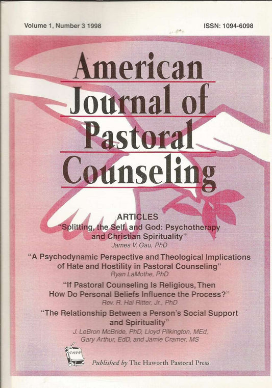 American Journal of Pastoral Counseling: Volume 1, Number 3, 1998