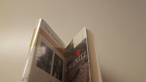 2 Volumes of Books on Auschwitz: 1) L.Rees' Auschwitz A New History 2) Frankfurter's The Meeting An Auschwitz Survivor Confronts an SS physician