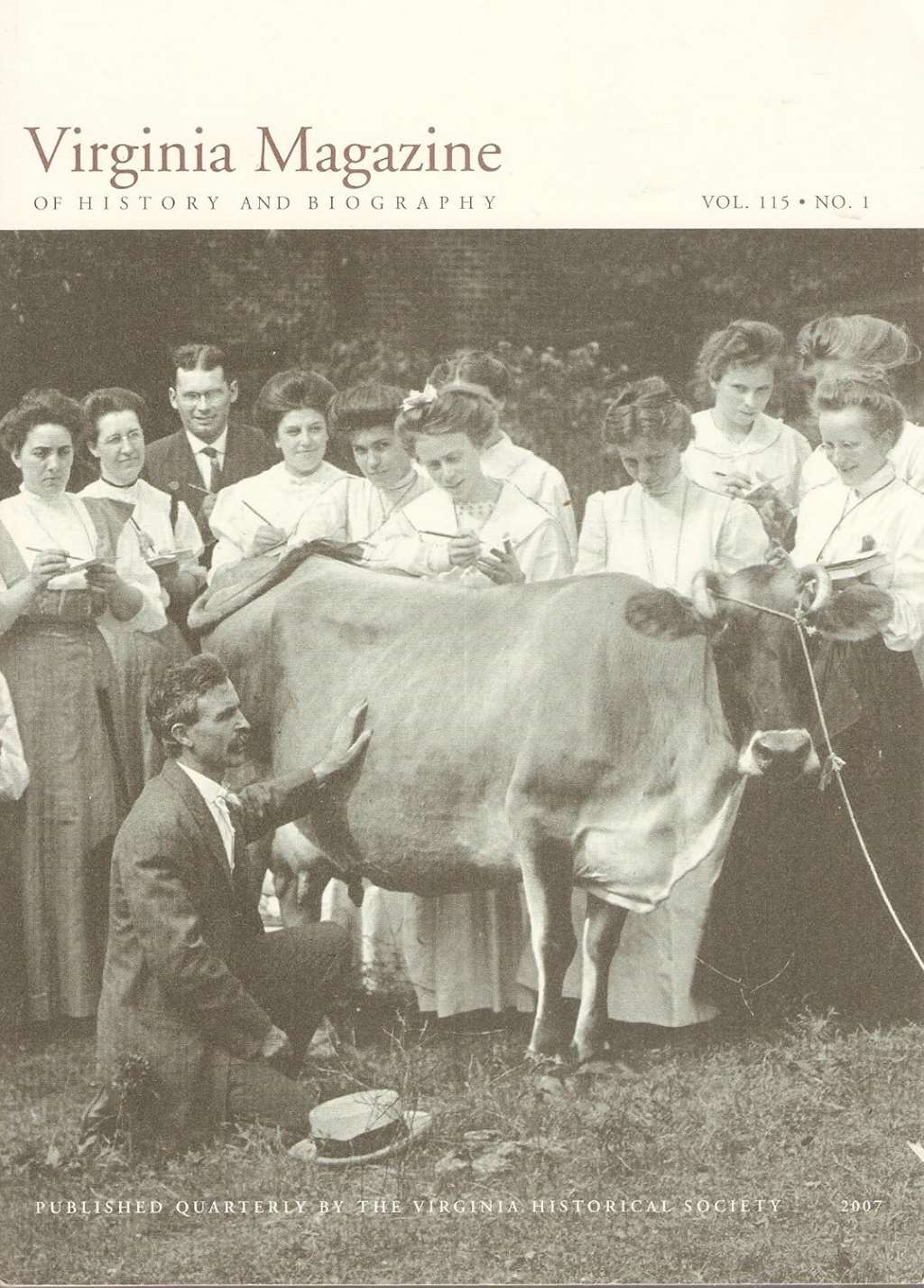 Virginia Magazine of History and Biography, Volume 115, No. 1, 2007