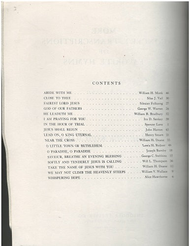 More Concert Transcriptions of Favorite Hymns for Piano